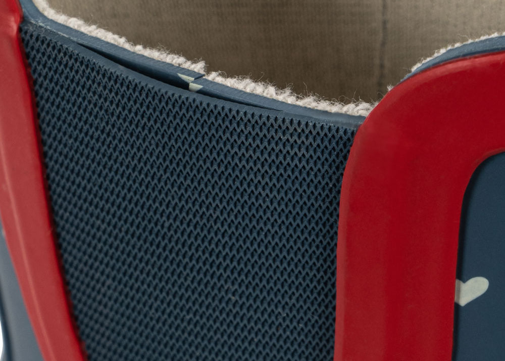 Konges Sløjd A/S Gummistiefel heart blues