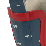 Konges Sløjd A/S Gummistiefel heart blues