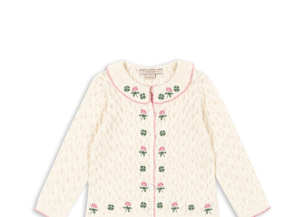 Konges Sløjd A/S Strickblusen off white