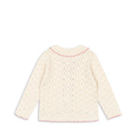 Konges Sløjd A/S Strickblusen off white