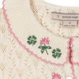 Konges Sløjd A/S Strickblusen off white