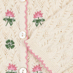 Konges Sløjd A/S Strickblusen off white