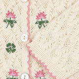 Konges Sløjd A/S Strickblusen off white