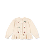 Konges Sløjd A/S Strickblusen pearled ivory