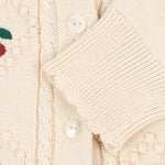 Konges Sløjd A/S Strickblusen pearled ivory