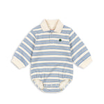 Konges Sløjd A/S Einteiler und Jumpsuits - Jersey stripe ciel