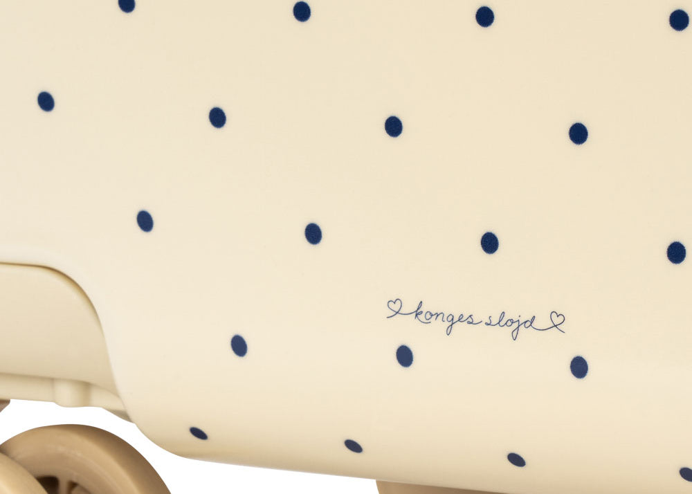 Konges Sløjd A/S Reisekoffer navy dot