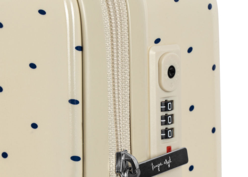 Konges Sløjd A/S Reisekoffer navy dot