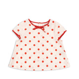 Konges Sløjd A/S WOVEN SHORT SLEEVE SHIRTS red dot