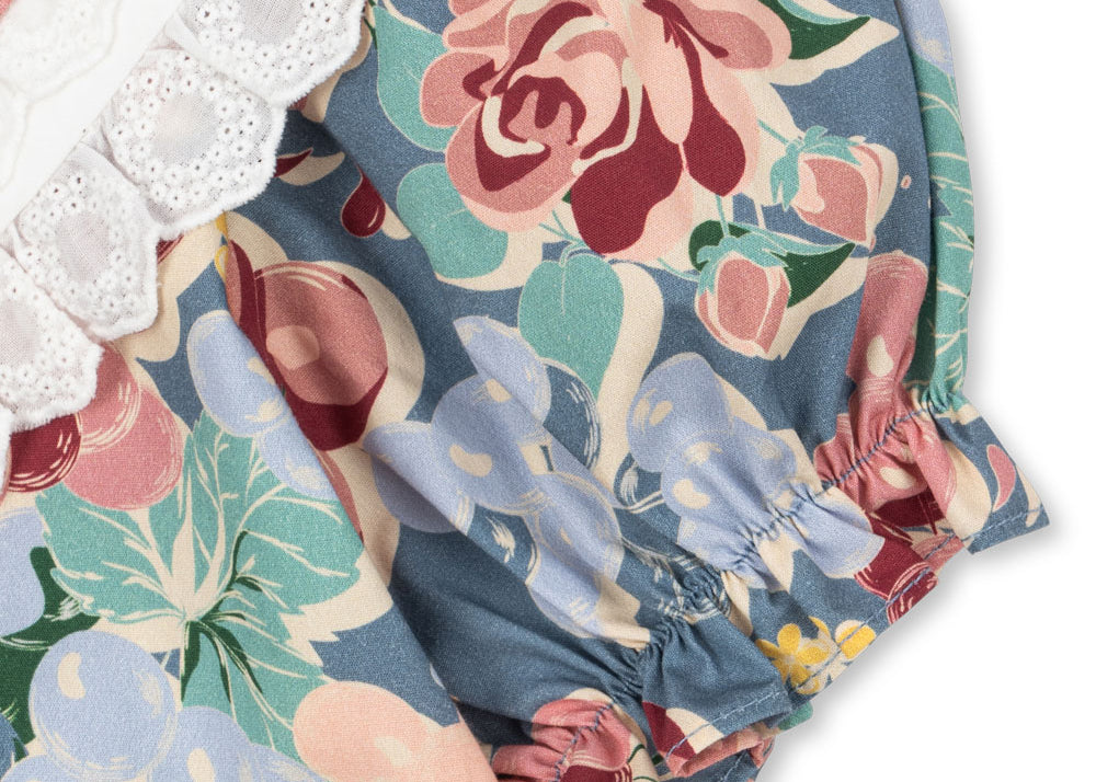 Konges Sløjd A/S WOVEN DRESSES bloomiegrape blues