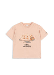 Konges Sløjd A/S JERSEY T-SHIRTS cameo rose