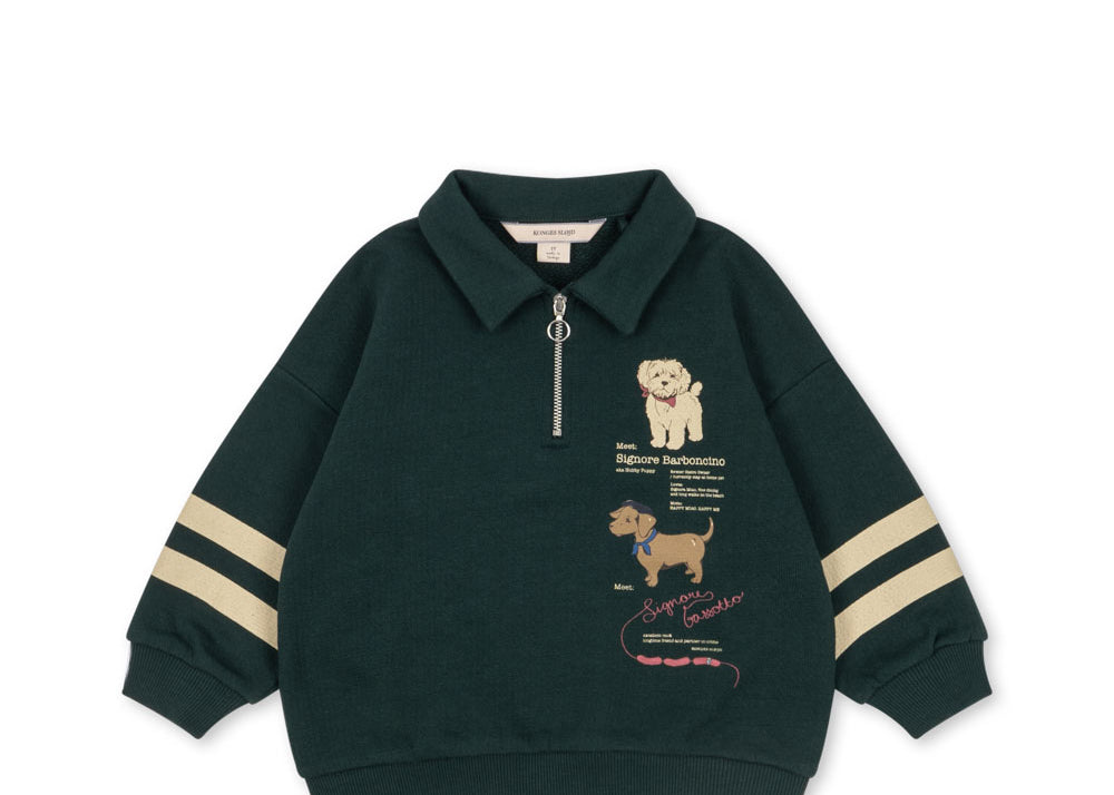 Konges Sløjd A/S Blusen - Jersey pine grove