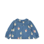 Konges Sløjd A/S Jacken und Weste - Gewebt bow kitty denim