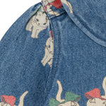 Konges Sløjd A/S Jacken und Weste - Gewebt bow kitty denim