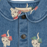 Konges Sløjd A/S Jacken und Weste - Gewebt bow kitty denim