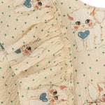 Konges Sløjd A/S WOVEN DRESSES dot miao mist