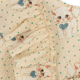 Konges Sløjd A/S WOVEN DRESSES dot miao mist