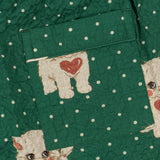 Konges Sløjd A/S WOVEN PANTS dot miao verde