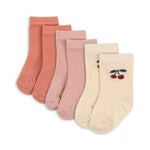 Konges Sløjd A/S SOCKS cherry mix