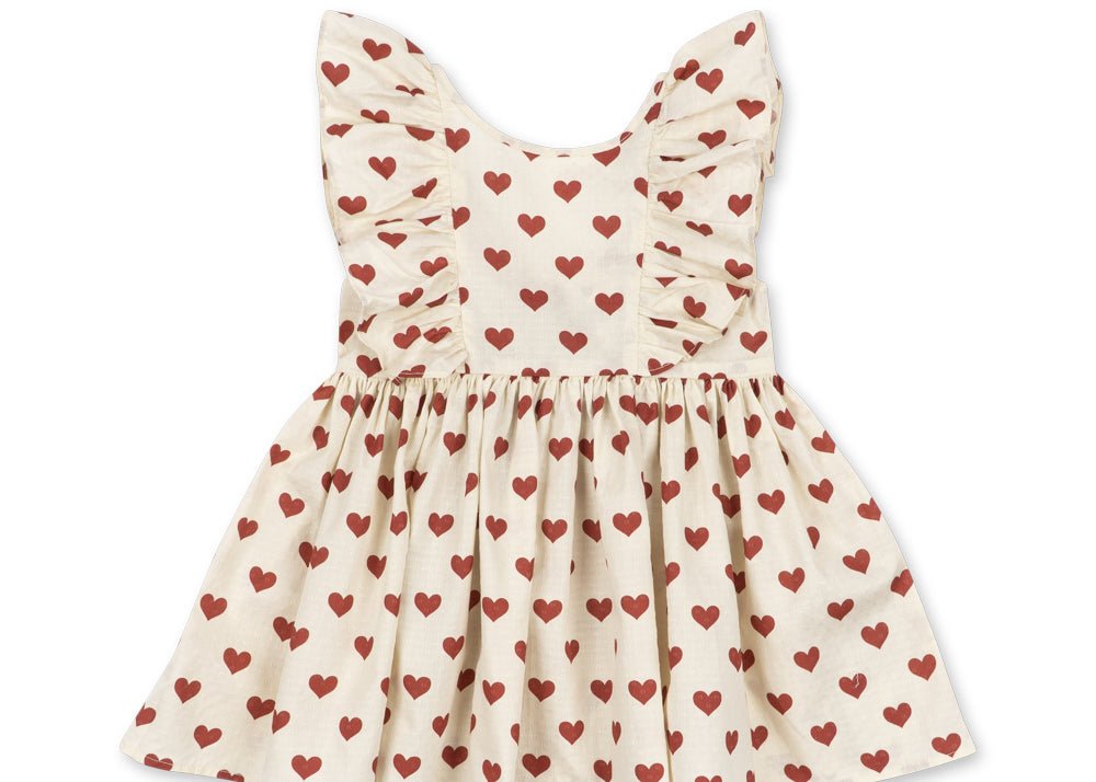 Konges Sløjd A/S WOVEN DRESSES amour rouge