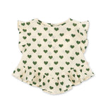 Konges Sløjd A/S WOVEN SHORT SLEEVE SHIRTS amour verde