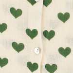 Konges Sløjd A/S WOVEN SHORT SLEEVE SHIRTS amour verde