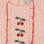 Konges Sløjd A/S WOVEN SHORT SLEEVE SHIRTS amour stripe