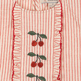 Konges Sløjd A/S WOVEN SHORT SLEEVE SHIRTS amour stripe