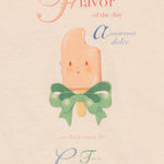 Konges Sløjd A/S JERSEY T-SHIRTS ecru/ghiacciolo