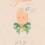 Konges Sløjd A/S JERSEY T-SHIRTS ecru/ghiacciolo