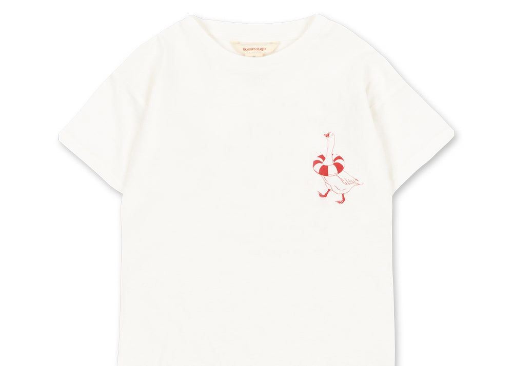 Konges Sløjd A/S JERSEY T-SHIRTS off white/lifeguard service