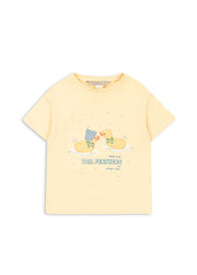 Konges Sløjd A/S JERSEY T-SHIRTS banana crepe