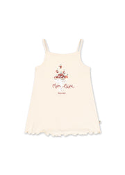 Konges Sløjd A/S JERSEY DRESSES ecru