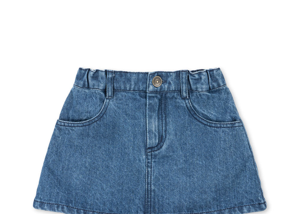 Konges Sløjd A/S WOVEN SKIRTS denim blue