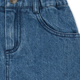 Konges Sløjd A/S WOVEN SKIRTS denim blue