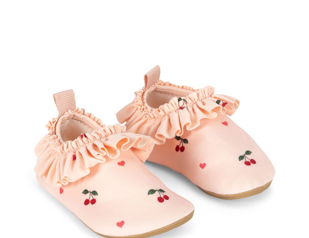 Konges Sløjd A/S UV SWIMSHOES cherry coeur rose