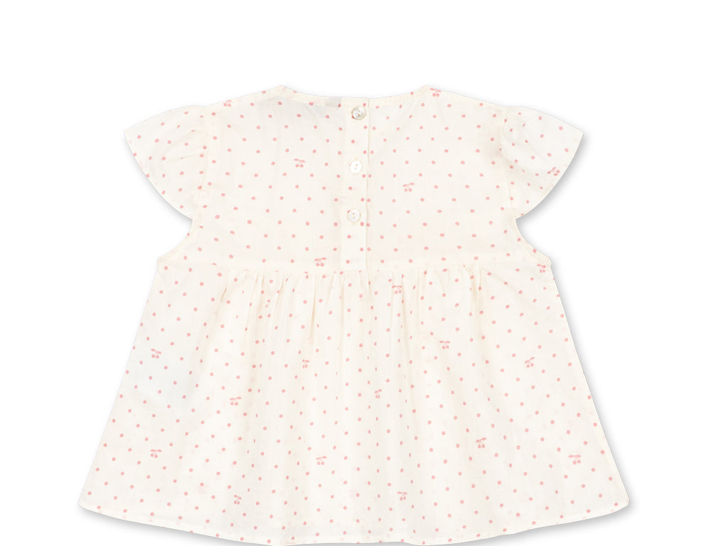 Konges Sløjd A/S WOVEN SHORT SLEEVE SHIRTS cherry dot