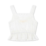 Konges Sløjd A/S WOVEN SHORT SLEEVE SHIRTS optic white