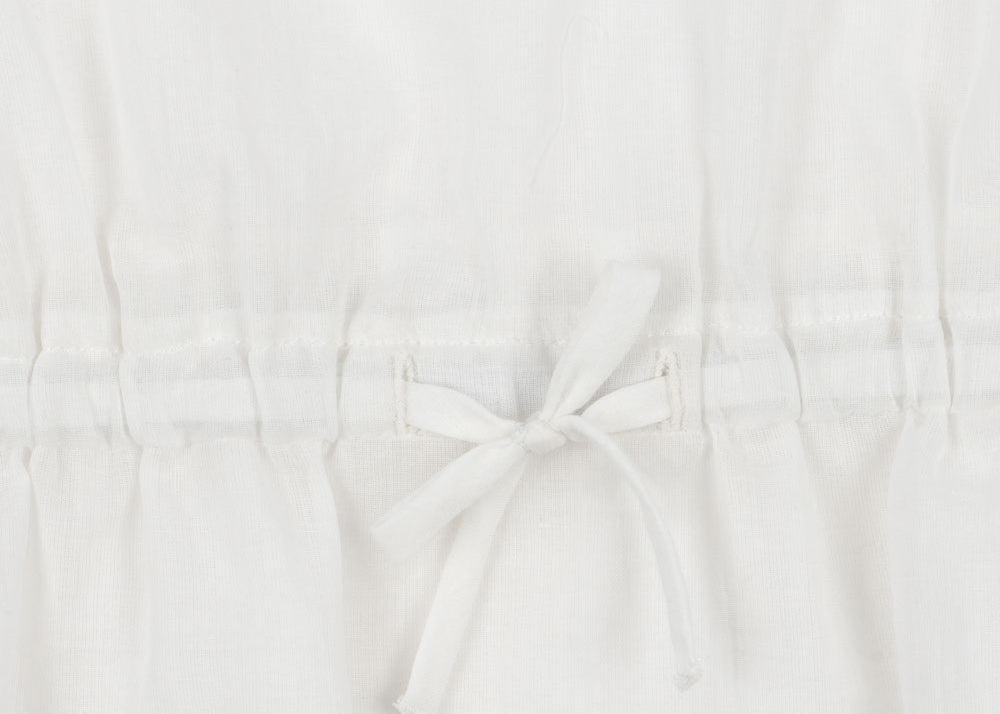 Konges Sløjd A/S WOVEN SHORT SLEEVE SHIRTS optic white