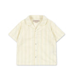 Konges Sløjd A/S WOVEN SHORT SLEEVE SHIRTS cloud stripe