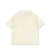 Konges Sløjd A/S WOVEN SHORT SLEEVE SHIRTS cloud stripe