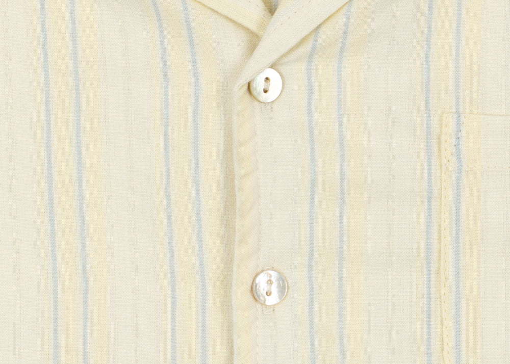 Konges Sløjd A/S WOVEN SHORT SLEEVE SHIRTS cloud stripe