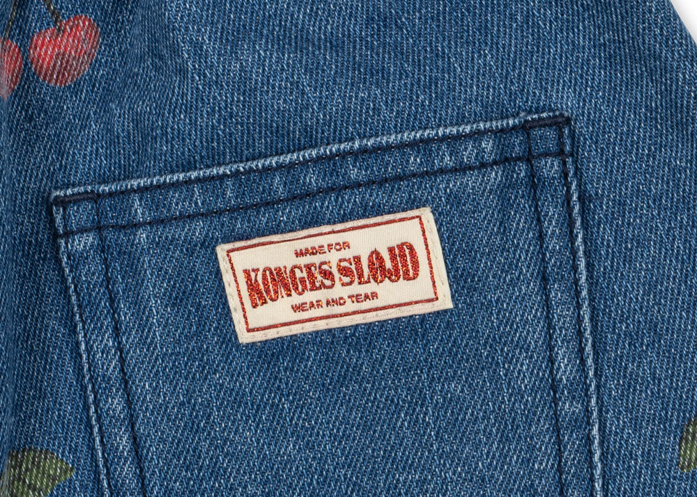 Konges Sløjd A/S WOVEN SKIRTS ma grande cerise denim