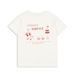 Konges Sløjd A/S JERSEY T-SHIRTS off white/lifeguard service
