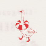 Konges Sløjd A/S JERSEY T-SHIRTS off white/lifeguard service