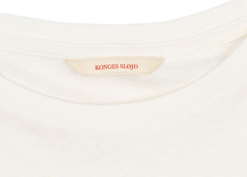 Konges Sløjd A/S JERSEY T-SHIRTS off white/lifeguard service