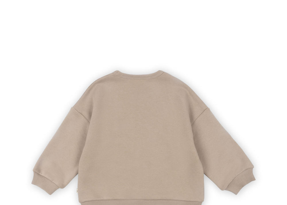 Konges Sløjd A/S Blusen - Jersey oxford tan
