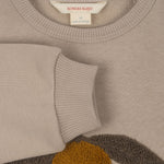 Konges Sløjd A/S Blusen - Jersey oxford tan