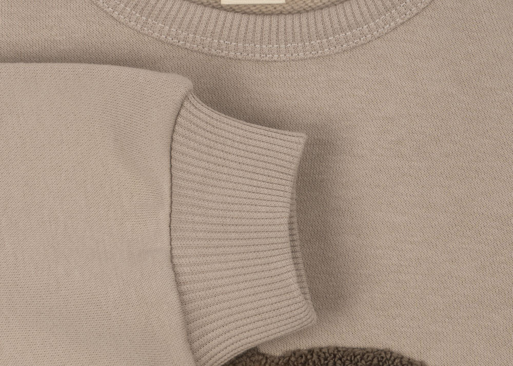 Konges Sløjd A/S Blusen - Jersey oxford tan