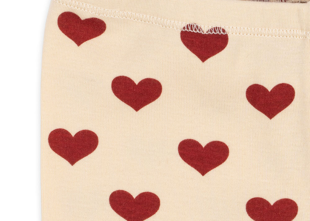 Konges Sløjd A/S JERSEY SHORTS & BLOOMERS amour rouge